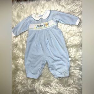 Petit Ami Blue Baby One Piece